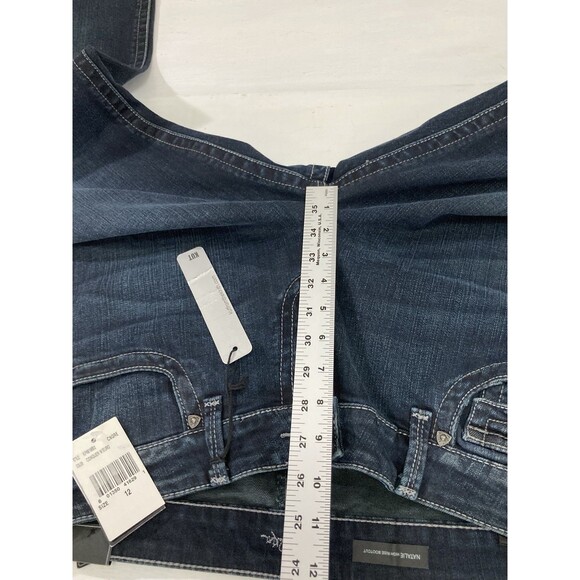 Kut From The Kloth Natalie Jeans 12 Blue Denim High Rise Bootcut Flap Pockets - Picture 11 of 14